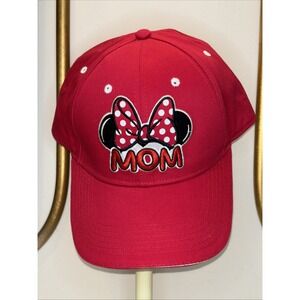 Disney Minnie Mouse Mom Baseball Cap Disneycore Theme Park Ready Family Style
